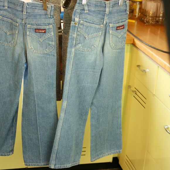 Vintage Calabash Kid's Jean Lot Distressed Denim - Picture 6 of 6
